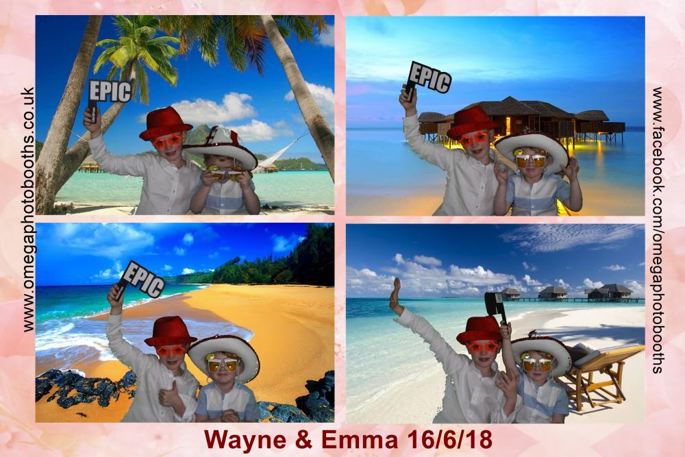 Emma & Wayne's Wedding | View more photos from the event at gallery.omegaphotobooths.co.uk/u/Omega-Photobooths/Emma-Waynes-Wedding
